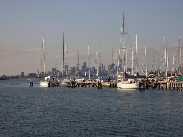Boats at Williamstown