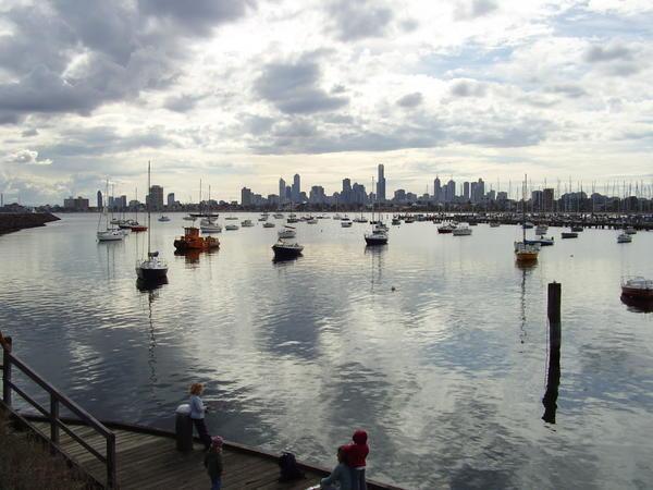View of the City from St Kilda Pier 2