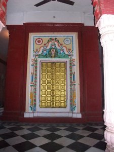 Door to a temple