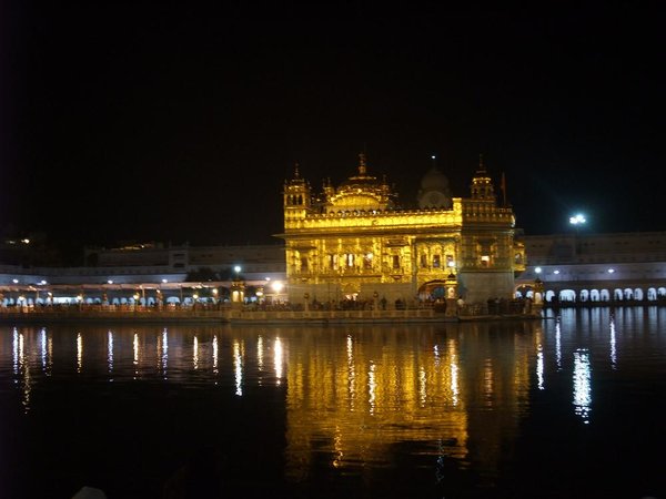 The Golden Temple by evening.