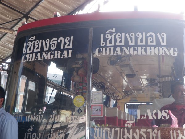 Local bus to Chiang Khong