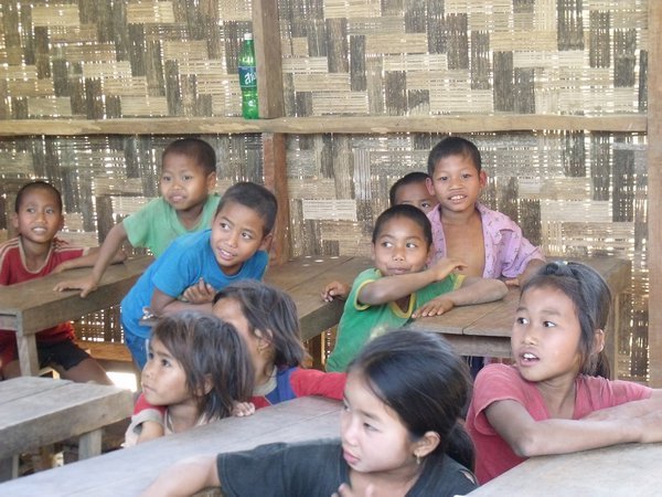 School at Laos Village
