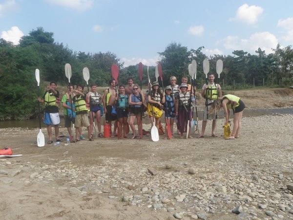Our Kayaking group