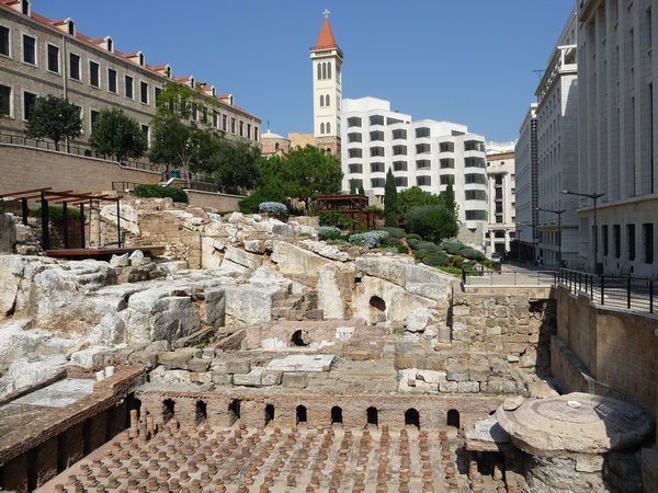 Roman Bath Ruins, Beirut