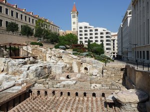 Roman Bath Ruins, Beirut
