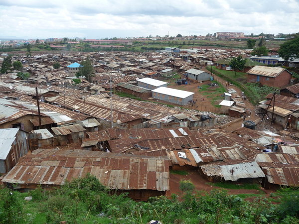 Aerial View of Kibera