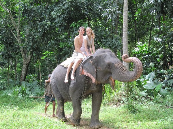 Bareback Elephant Riding