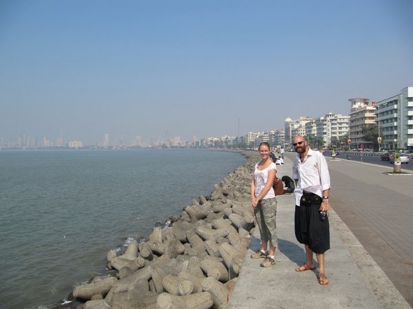 The Mumbai skyline