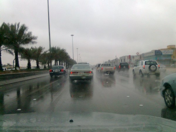 Regen in Riyadh