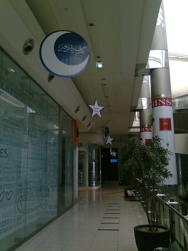Ramadan in de shopping mall