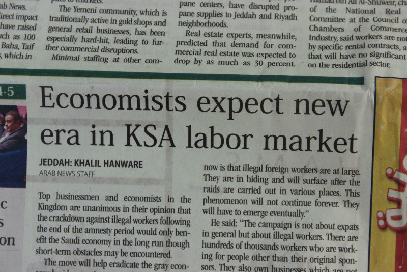 de arbeidsmarkt gaat inderdaad een nieuwe periode in