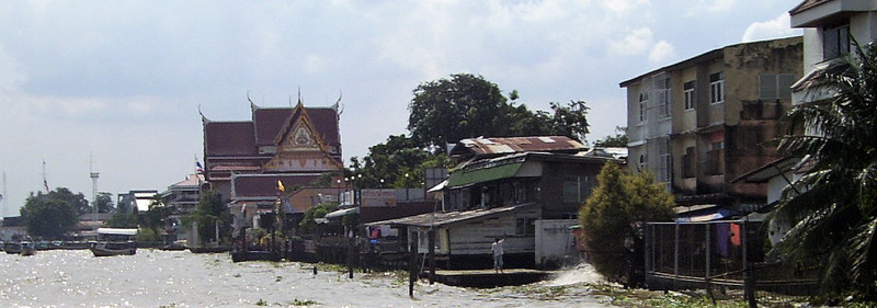 Traditional riverside houses