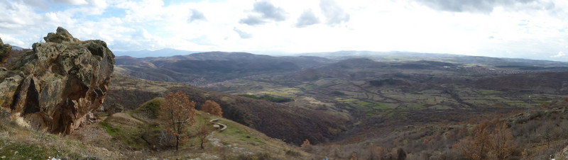 Scenic view of the Macedonia countryside