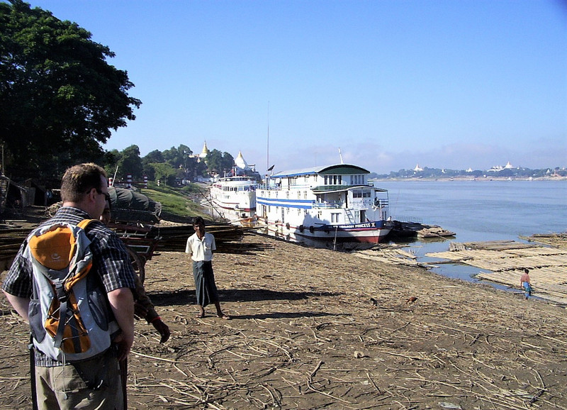 River boat on the mighty Irrawaddy