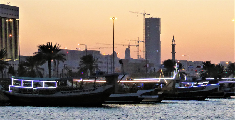 Doha at dusk