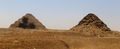 Step Pyramid of Djoser and ruined pyramid of Userk