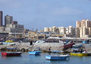 Alexandria harbour