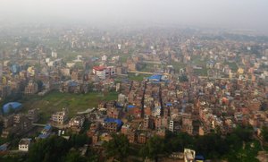Kathmandu from the air