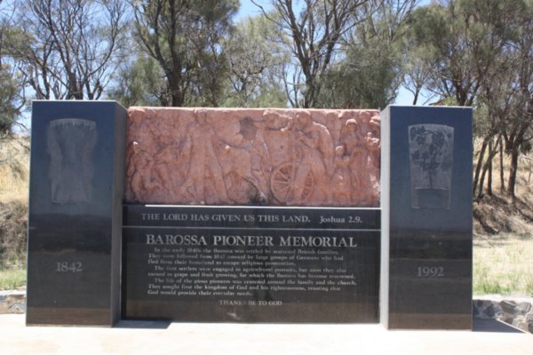 Barossa Pioneer Memorial