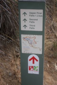 Trail marker Morialta CP