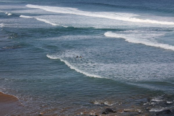 Surfers at Parsons Beach