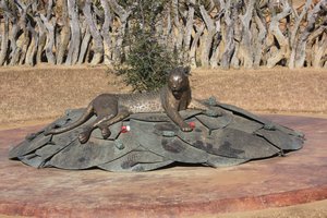 Zulu Memorial to the dead at Rorkes Drift