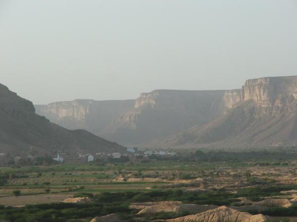 Landscape of a Wadi Tributary near Shibam