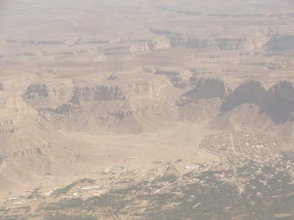 Wadi from the Air