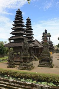 Shrines at Pura Taman Ayun