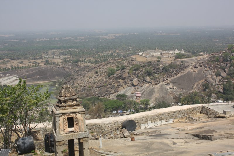 Another Jain temple in the distance