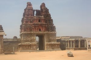 The entrance to the Vittala Temple