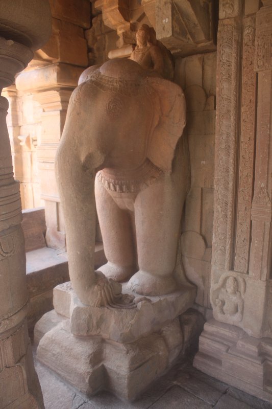 Entrance to the 9th century Jain Papanatha Temple