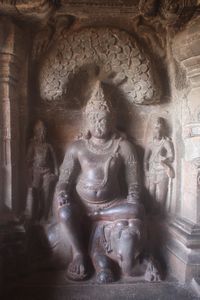 A carving of Matanga - Indra Sabha