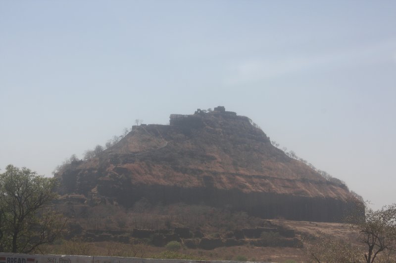 Daulatabad citadel perched on its mountain