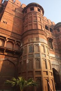 A watch tower inside the Agra Fort