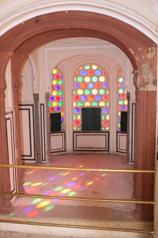 Interior of the Hawa Mahal