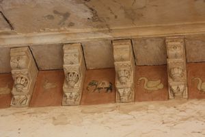 Beautifully carved lintels