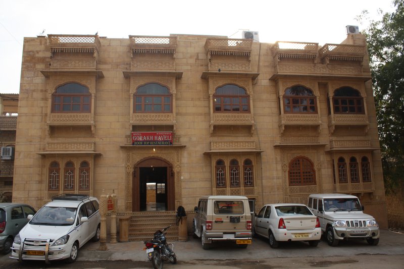 Our hotel in Jaisalmer