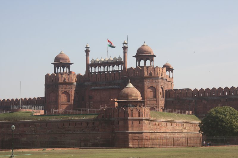 Lal Qila better known as the Red Fort