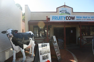 All the shops are named for cows