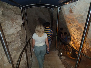 Entering Jewel Cave