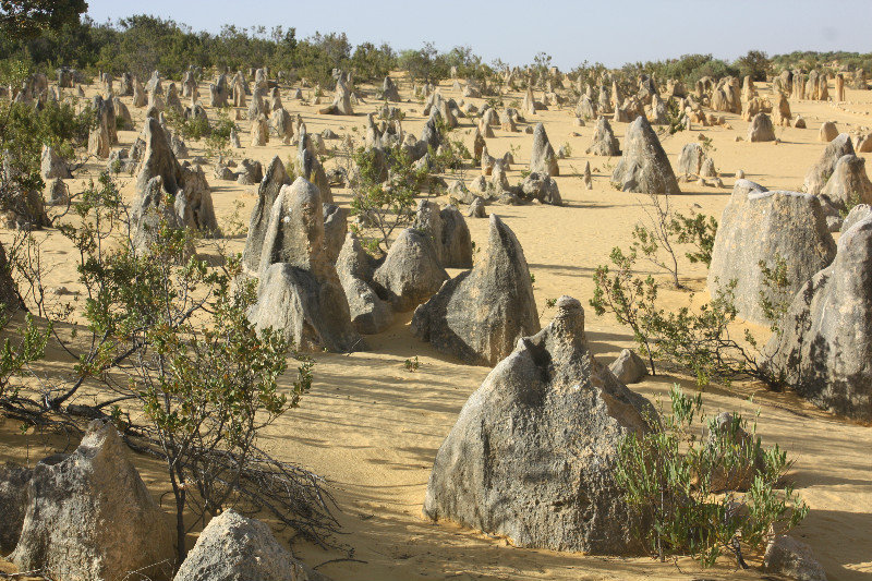 Thousands of rock formations