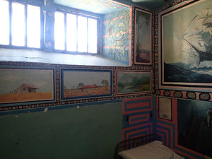 Murals on the walls