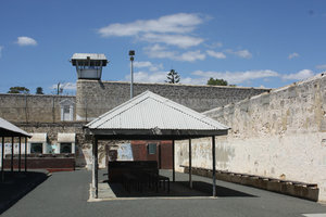 Recreation area Fremantle Prison