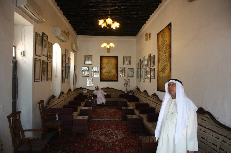 300 year old men's club near the Dhow Habour