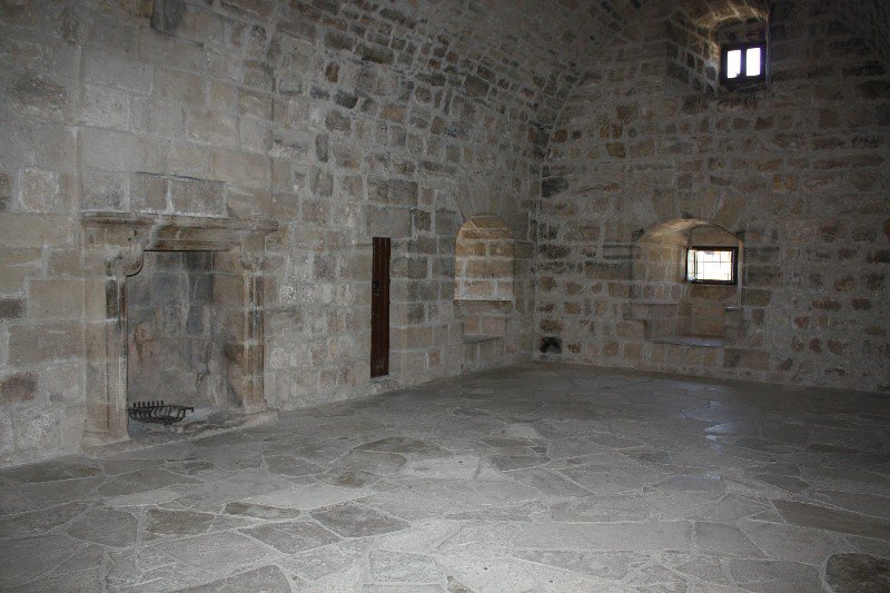 The castle interior