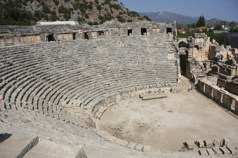 Another of Turkey's stunning ancient theatres
