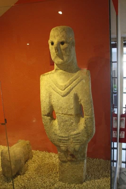 Neolithic statue found at Gobekli Tepe