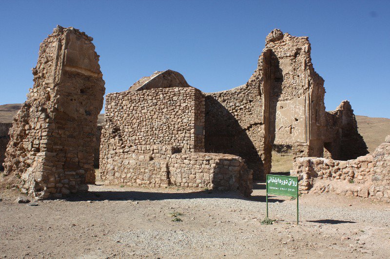 These ruins date to the 12th century Mongol Ilkahnid perood