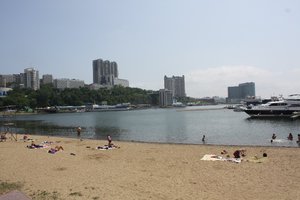 One of the city beaches